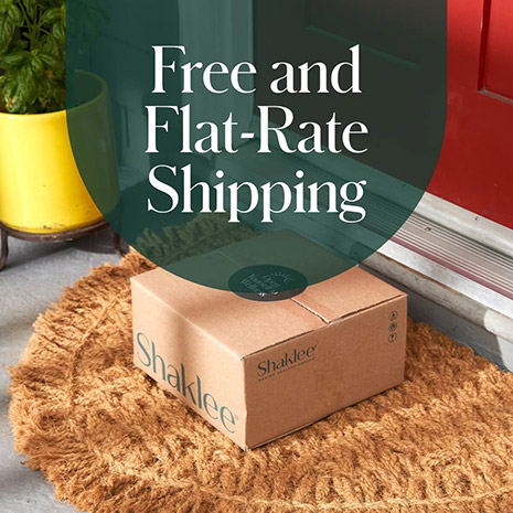 Flat rate and free shipping