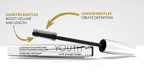 Youth Mascara brush features
